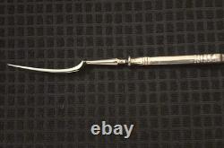 Vintage Modernist Codan Mexico Sterling Silver. 925 Handle. CARVING FORK