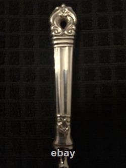 Vintage Modernist Codan Mexico Sterling Silver. 925 Handle. CARVING FORK