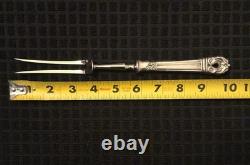 Vintage Modernist Codan Mexico Sterling Silver. 925 Handle. CARVING FORK