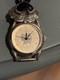 Vintage Native Style Multi Gem Liberty 1911 Behrouz Inc Sterling Silver Watch