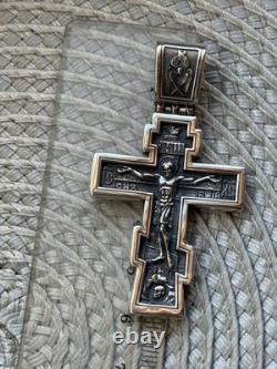 Vintage Necklace Jesus Silver 925 Chain Pendent Jewelry Amulet Women Men Mori