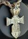 Vintage Necklace Silver 925 Jesus Pendent Jewelry Saints Orthodox Archangel Rare