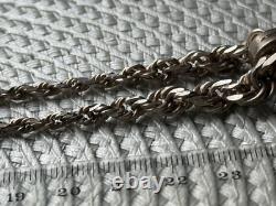 Vintage Necklace Silver 925 Jesus Pendent Jewelry Saints Orthodox Archangel Rare