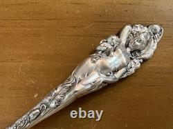 Vintage Old Sterling Silver Reed & Barton Love Disarmed 1899 Potato Spoon