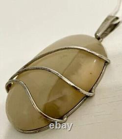 Vintage Pendant Sterling Silver 925 Elegant Women's Jewelry Weight 19.5 gr