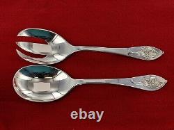 Vintage Richard Dimes Sterling Silver Serving Spoon & Serving Fork