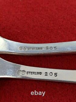 Vintage Richard Dimes Sterling Silver Serving Spoon & Serving Fork