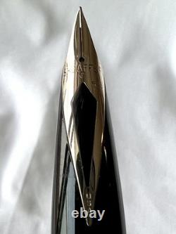 Vintage SHEAFFER Imperial Sterling Silver Fountain Pen 14K Inlaid Nib USA