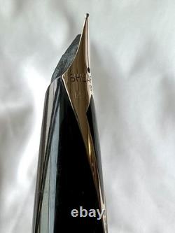 Vintage SHEAFFER Imperial Sterling Silver Fountain Pen 14K Inlaid Nib USA