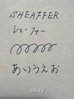 Vintage SHEAFFER Imperial Sterling Silver Fountain Pen 14K Inlaid Nib USA