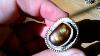 Vintage Soutwest Mens Fire Agate Sterling Silver Ring Size 9 5