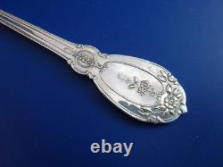 Vintage Sterling Silver 2 Piece Salad Set with Floral Design (978)