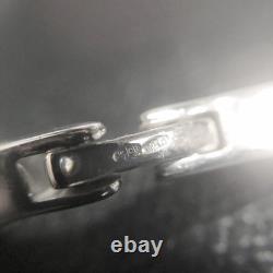 Vintage Sterling Silver 925 Anchor Chain Bracelet Thin Stylish Used