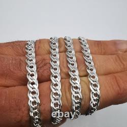 Vintage Sterling Silver 925 Chain Necklace Signed 25.03g Women's Jewelry Gift