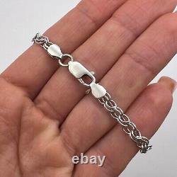 Vintage Sterling Silver 925 Women's Men's Jewelry Chain Necklace Marked 15.4 gr