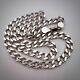 Vintage Sterling Silver 925 Womens Men's Jewelry Chain Necklace Marked 29.9 Gram