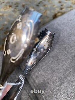 Vintage Sterling Silver Bugatti Italy Salad Tongue