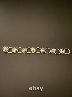 Vintage Sterling Silver Chain Bracelet