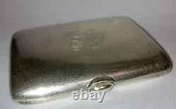 Vintage Sterling Silver Cigarette Case Tiffany Co