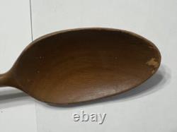 Vintage Sterling Silver Handle Wooden Fork & Spoon Salad Server Set BLOOMINGDALE