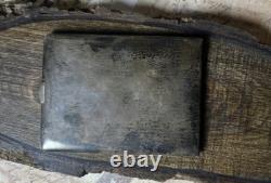 Vintage Sterling Silver International Compact Cigarette Case Catherine V724