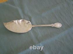 Vintage Sterling Silver Leaf Pie/cake Server No Monogram