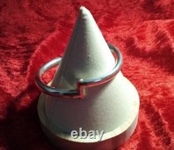 Vintage Sterling Silver Mexican Bypass Adjustable Hinge Bangle Bracelet 14.2g