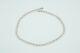 Vintage Sterling Silver Mexico Twisted Circle Loop Link Necklace