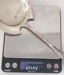 Vintage Sterling Silver RW&S Wallace Pie Slicer with No Monogram