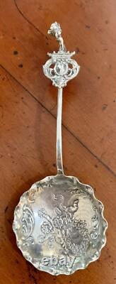 Vintage Sterling Silver Serving Ladle Spoon withDutch Hallmarks