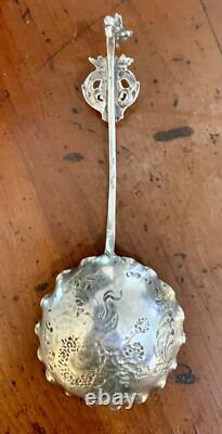 Vintage Sterling Silver Serving Ladle Spoon withDutch Hallmarks