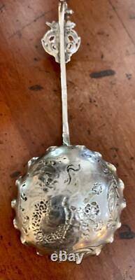 Vintage Sterling Silver Serving Ladle Spoon withDutch Hallmarks