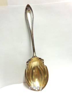 Vintage Sterling Silver Serving Spoon sz 9 in lg wgt 67.9 grams Cardova by Towle