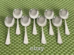 Vintage Sterling Silver Set of 8 Ice Cream Forks Silverware Flatware 5