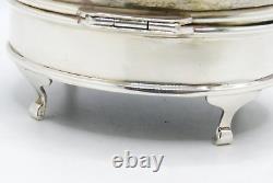 Vintage Sterling Silver Trinket Box Fully Hallmarked Adie Brothers Ltd 1961