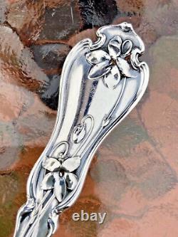 Vintage, Sterling Silver, Whiting Mfg. Co, Violet, Large Cheese Scoop, No Mono