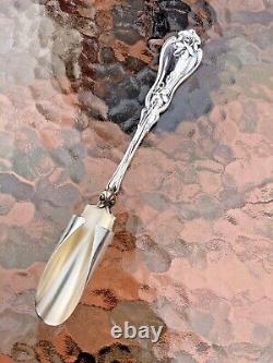 Vintage, Sterling Silver, Whiting Mfg. Co, Violet, Large Cheese Scoop, No Mono