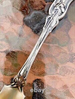 Vintage, Sterling Silver, Whiting Mfg. Co, Violet, Large Cheese Scoop, No Mono