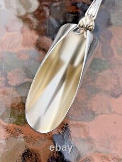 Vintage, Sterling Silver, Whiting Mfg. Co, Violet, Large Cheese Scoop, No Mono