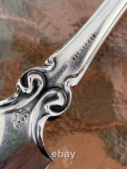 Vintage, Sterling Silver, Whiting Mfg. Co, Violet, Large Cheese Scoop, No Mono
