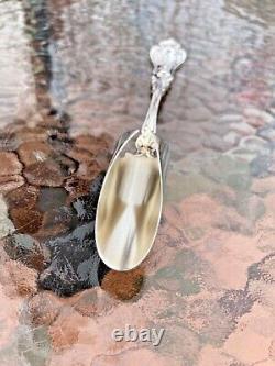 Vintage, Sterling Silver, Whiting Mfg. Co, Violet, Large Cheese Scoop, No Mono