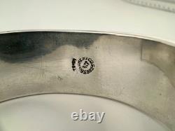 Vintage Taxco Mexican Sterling Silver Cuff Bracelet 72.4g