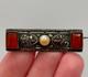 Vintage Theodor Fahrner Art Deco 935 Sterling Silver Carnelian Marcasite Brooch