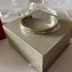 Vintage Tiffany & Co. 925 Sterling Silver 1837 Bracelet Adjustable