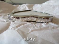 Vintage Tiffany & Co Heart Shape Picture Frame Sterling Silver Italy