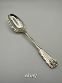 Vintage Tiffany Co Shell Thread Dessert/ Oval Soup Spoon No Monogram Have 4