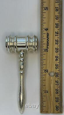 Vintage Tiffany & Co Sterling Silver Gavel