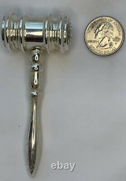 Vintage Tiffany & Co Sterling Silver Gavel