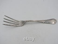 Vintage Tiffany Sterling Silver Pattern Serving Fork 7 3/4 No Mono. 925