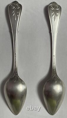 Vintage Tiffany Sterling Silver desert spoon? (2 pieces) Rare Tiffany Pat 1889